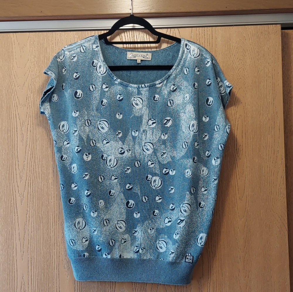 Piece of Blue Pullover Light Indigo Blue Large - Picture 2 of 5